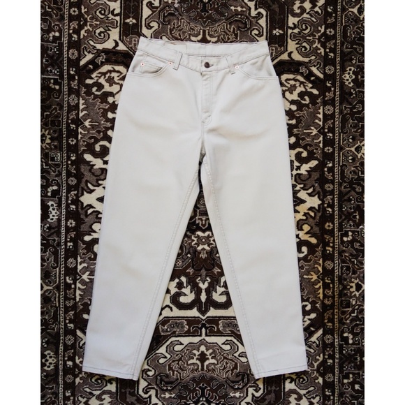 Vintage 90s Levi's Orange Tab High Waist Jeans 10 - Picture 3 of 5